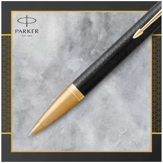 Parker I.M Premium GT Black Gold Pens Ballpoint Personalized