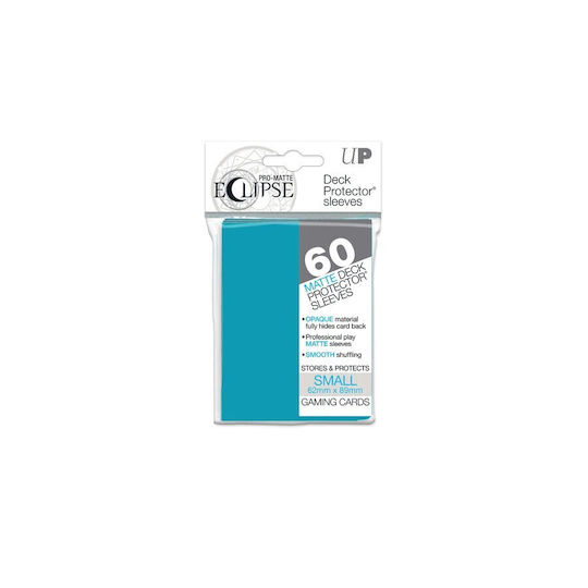 Ultra Pro Eclipse Matte Small Card Sleeves Japanese Size 60τμχ Sky Blue