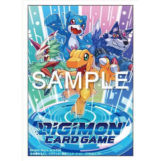 Bandai Spirits Digimon Card Sleeves Standard Size 60τμχ