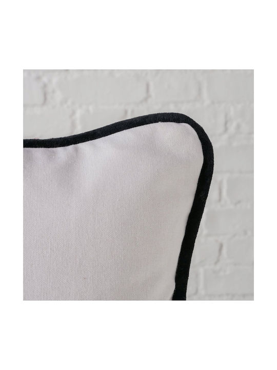 Boltze Boltze Throw Pillow Sofa Cushion White 30x50cm