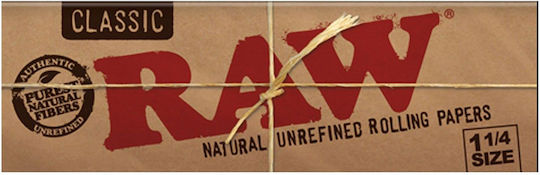 Raw Classic Zigarettenpapiere 1+1/4 50 Blätter 24Stück