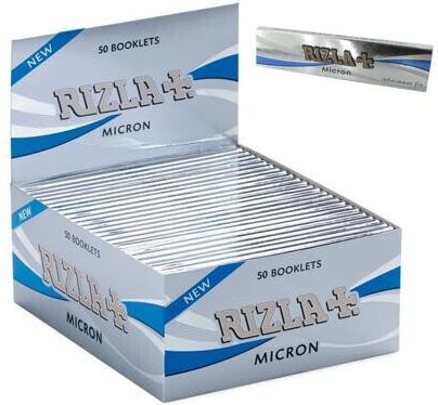 Rizla Micron Foițe de Țigări Rulate 50 foi 50buc
