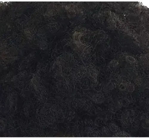 Karneval Perücke Cesar Afro Look 159633 1-128 Lockiges Schwarzes