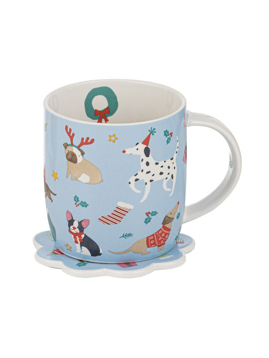 Cană De Crăciun Pawsome Christmas 73097 350ml Multicolor Ladelle