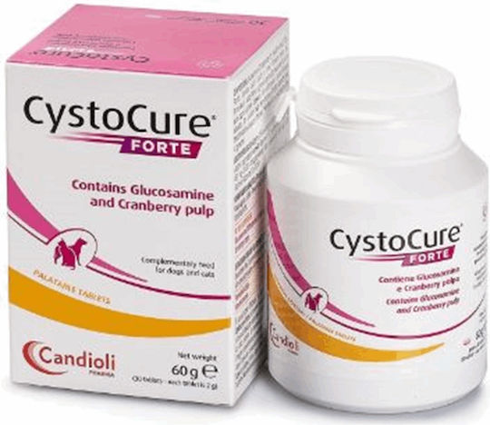 Candioli Cystocure Forte Multivitamins for Dogs in Tablets 30 tabs for Urinary/Kidney