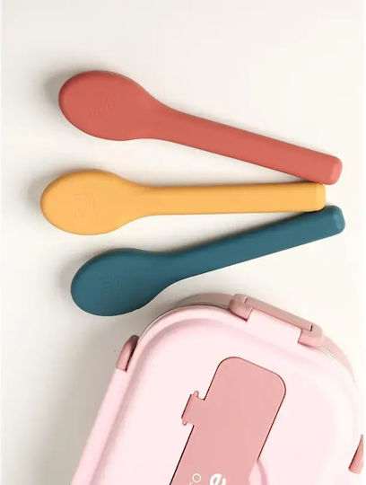 Σετ Ανοξείδωτα Μαχαιροπίρουνα Θήκη Ecolife Dusty Blue Cutlery Set