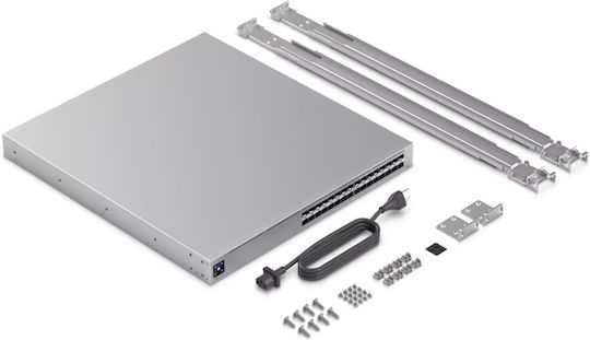 Ubiquiti USW-Pro-XG-Aggregation Управление на L3 PoE Switch и 28 SFP Портове