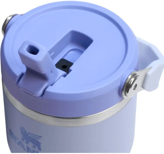 Stanley IceFlow Flip Straw 2.0 Ποτήρι Θερμός BPA Free 600ml Sky Tint με Καλαμάκι