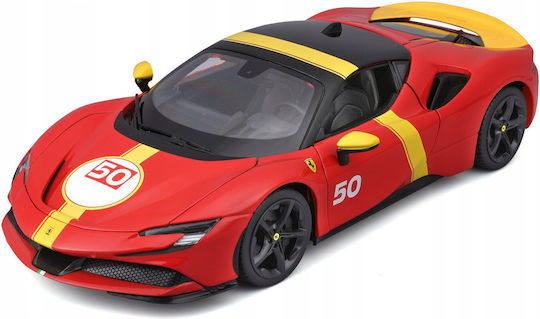 Bburago Ferrari Sf90 Stradale Asseto Fiorano Rotes 1:18
