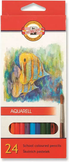 Watercolor Pencils 3718/k 24 Colors