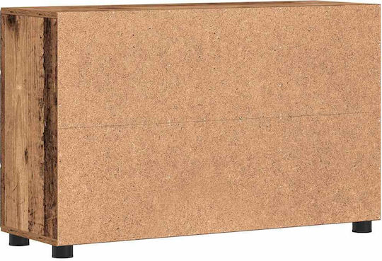 Sideboard Wooden Old Wood 88.5x30.5x55.5cm