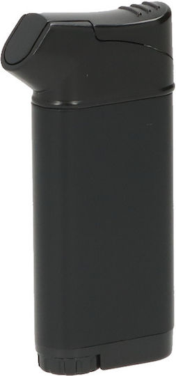 EuroJet Lighter Flame Windproof with Jet Flame in Black color