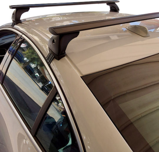 Nordrive Μπάρες Οροφής Αλουμινίου για Volvo S60 2010-2018 (Σετ με πόδια)