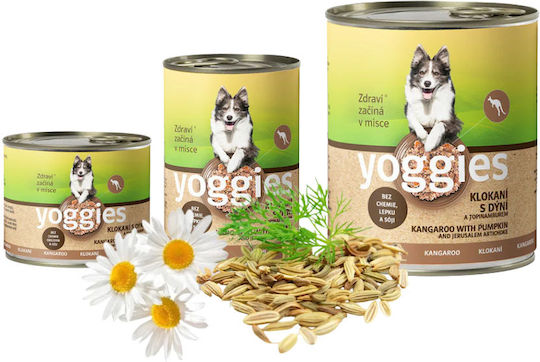 Single Protein Dog Can Kangaroo Pumpkin Jerusalem Artichoke Yoggies 400 G