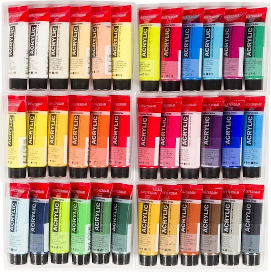 Talens Amsterdam Standard Series Set 36 Culori Acrilice 20 Ml