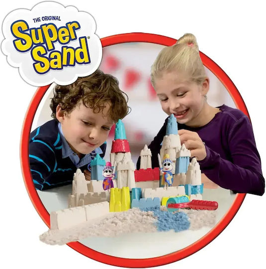 Super Sand Подредба 7497170 Dc Fortress Adventure 1100 Г Super Sand 9 Бройки 4+ Години 42 X 30 См Многоцветен