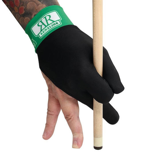 Nir Italia Glove Renzline Black With Waistband Dx (right Hand) Γάντι Μπιλιάρδου Μαύρο 1τμχ 11078D