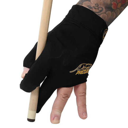 Predator Γάντι Μπιλιάρδου Μαύρο Glove Second Skin Black/Yellow S/M 1τμχ 12202