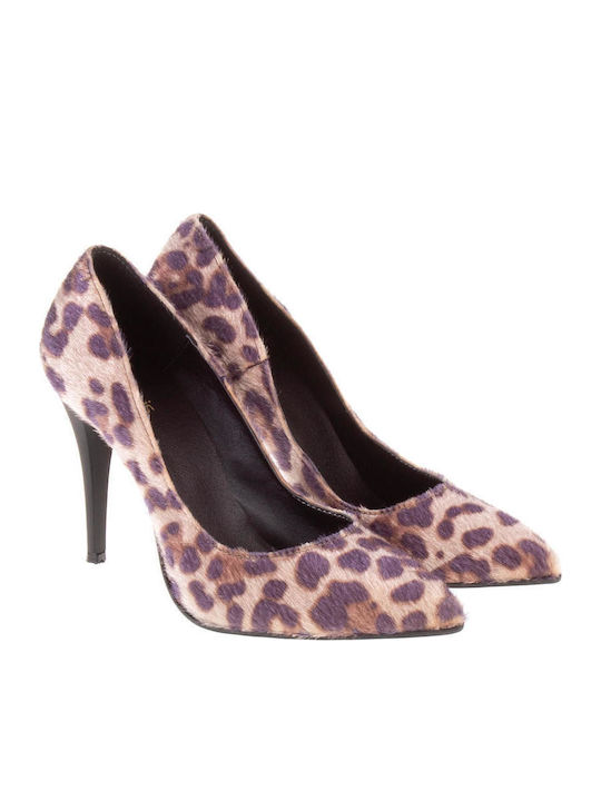 Γόβες Animal Print Μπεζ