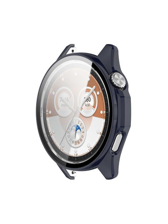 Carcasă de Plastic cu Sticlă în culoarea Albastru pentru Huawei Watch GT 6 46mm Carcasă de Plastic cu Sticlă în culoarea Albastru pentru Huawei Watch GT 6 46mm