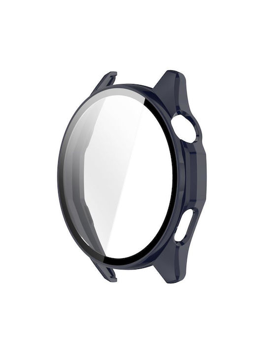 Пластмасов Калъф със Стъкло в Син цвят за Huawei Watch GT 6 46мм
