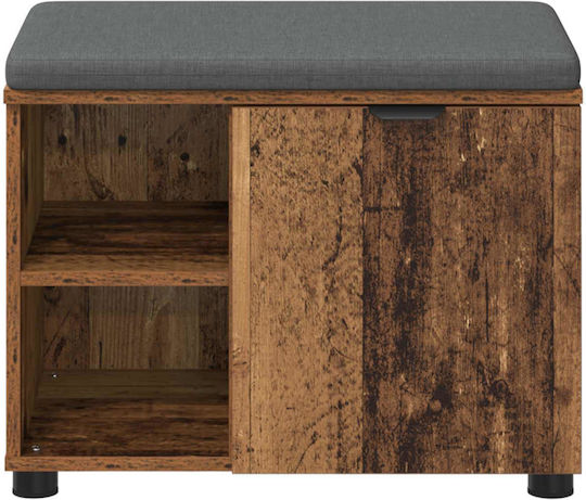 Eingangsmöbel mit Bank Old Wood 60x38x46cm