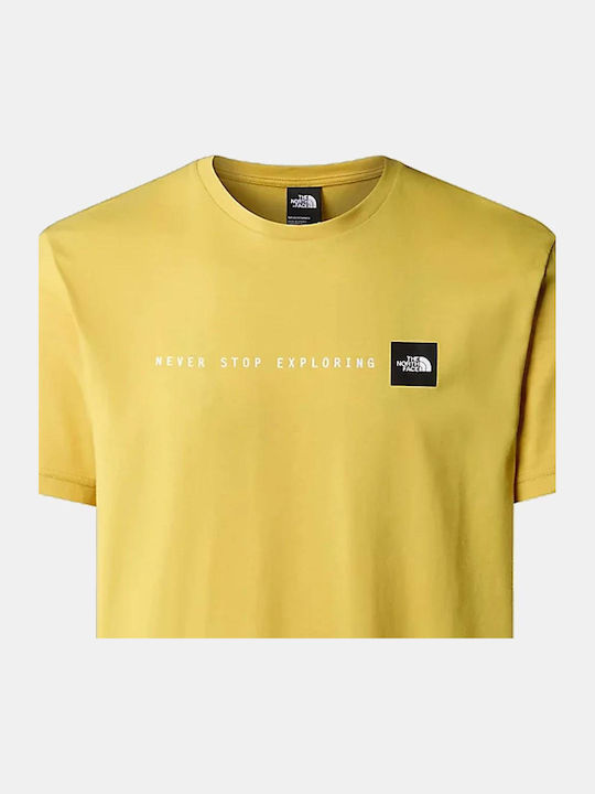 Never Stop Exploring T-shirt Yellow