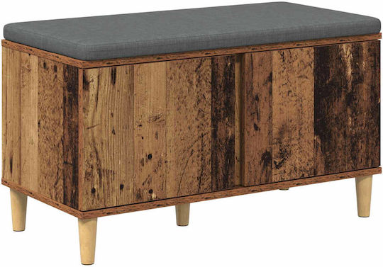 Eingangsmöbel mit Bank Old Wood 60x38x46cm
