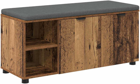 Eingangsmöbel mit Bank Old Wood 100x38x46cm