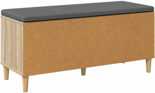 Έπιπλο Εισόδου με Παγκάκι Δρύς Sonoma 60x38x46εκ.