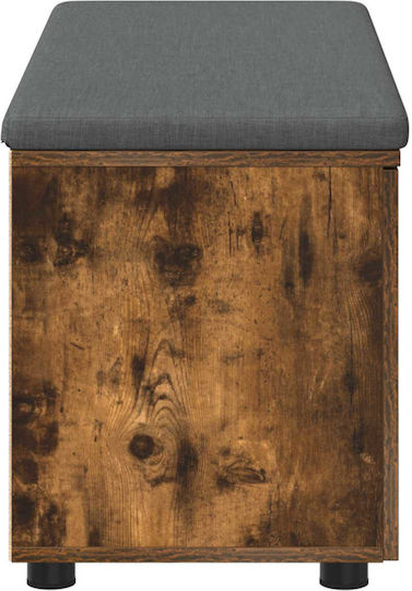 Eingangsmöbel mit Bank Smoked Oak 100x38x46cm
