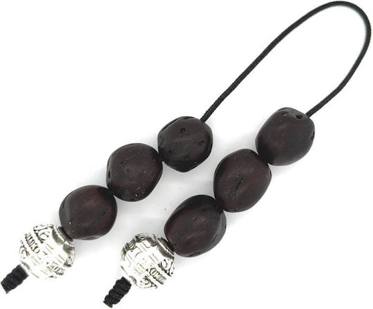 Kompologadiko Scented Begleri with 6 Beads Black