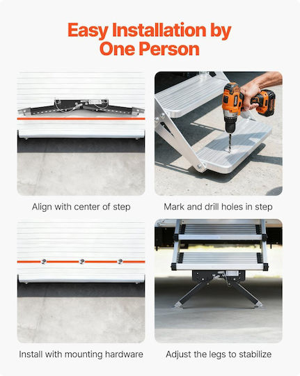 Vevor 4x4 Car Side Steps