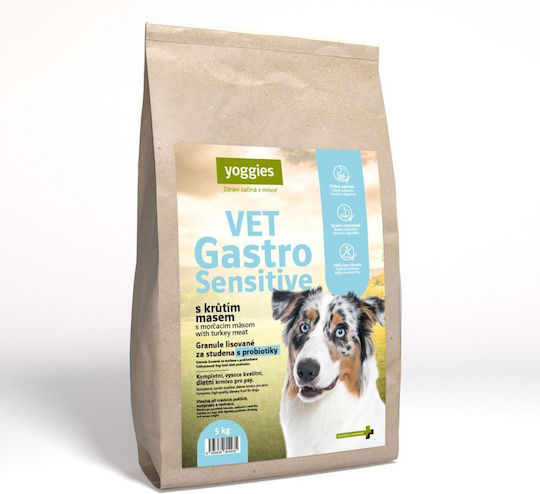 Dry Dog Food Vet Gastro Sensitive Turkey & Probiotics Cold Pressed Yoggies Mini 2 Kg