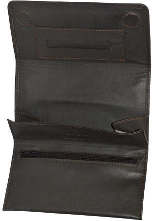 Lavor Leather Tobacco Pouch with Magnetic Closure 15x7.5cm Magnetic Closure