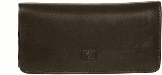 Lavor Leather Tobacco Pouch with Magnetic Closure 15x7.5cm Magnetic Closure