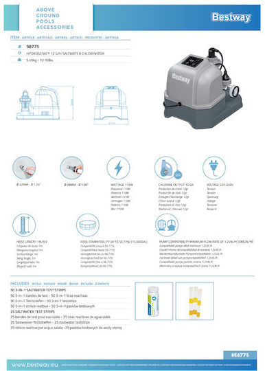 Bestway Swimming Pool Water Maintenance Accessory