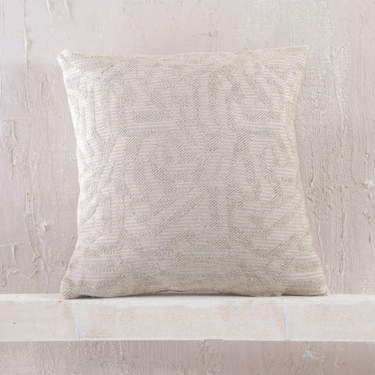 Rythmos Melie Ριχτάρι Τριθέσιου Καναπέ Chenille 180x280εκ. Μπεζ
