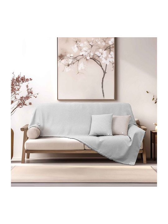 Madi Luxor Ριχτάρι Πολυθρόνας 170x180εκ. Grey 21698-00