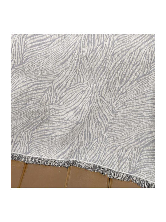 Nima Moca Ριχτάρι Τετραθέσιου Καναπέ Chenille 180x350εκ. Moca Gray 35975