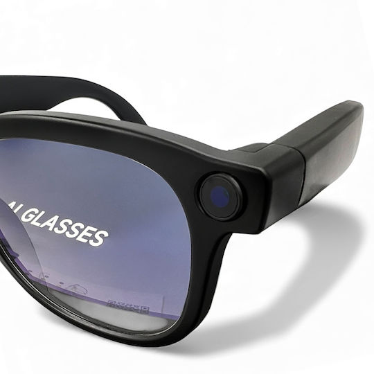Riverio Unisex Blue Light Blocking Glasses Anti Blue Polarized Oval Black Rubber Frame Lens G2pro