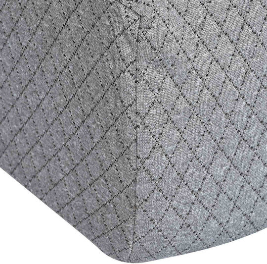 vidaXL Pernă Wedge cu Memory Foam 69x64x19cm în culoare Gri 42020205