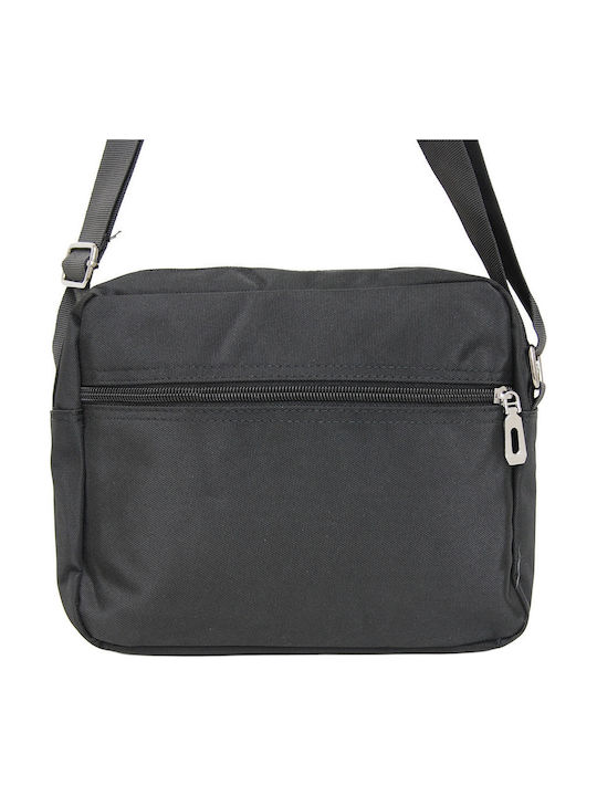 Herrentasche Schulter / Crossbody Schwarz