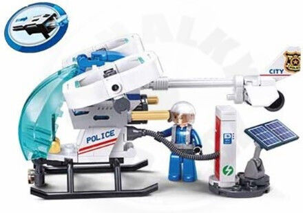 Sluban Blocks Metropolis Police - Air Patrol for 6 - 12 Years 135pcs
