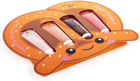 Tri-Coastal Design Sweets Selection Σετ Περιποίησης για Ενυδάτωση 4τμχ