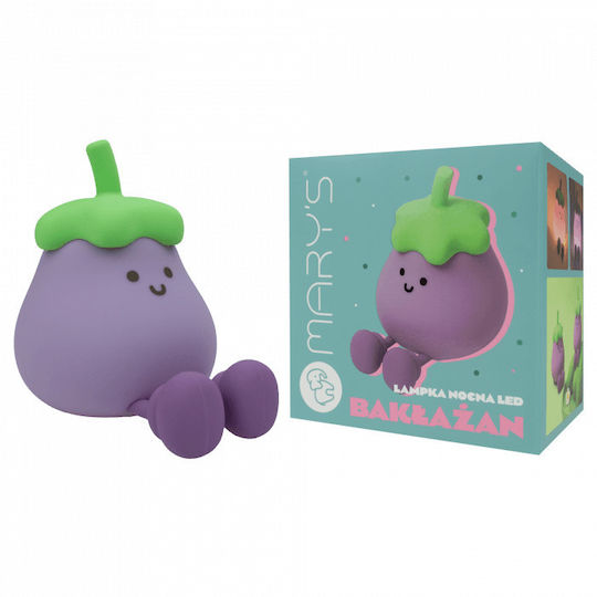 Mary's Led Kids Decorative Lamp Mary S Purple 100εκ.