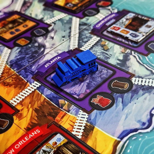 Настолна игра Station To Station за 2-4 играчи 10+ години ACG090 (EN) Alley Cat Games
