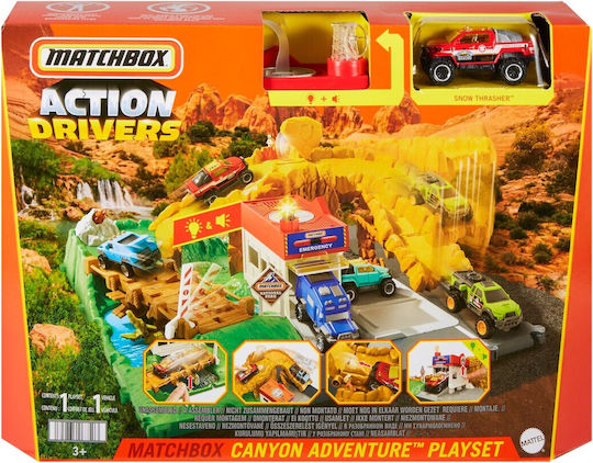 Mattel Matchbox Action Drivers Pistă Canyon