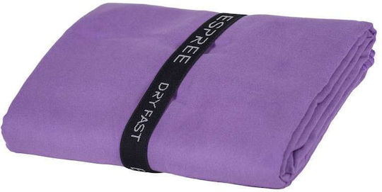 Espree Микрофибърна Кърпа За Body 280гр/м² Лилава 150x75см