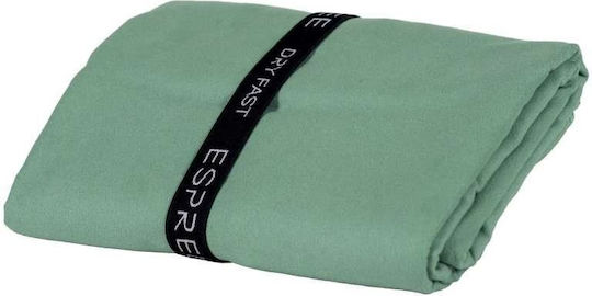 Espree Microfiber Face Towel 280gr/m² Green 100x50cm